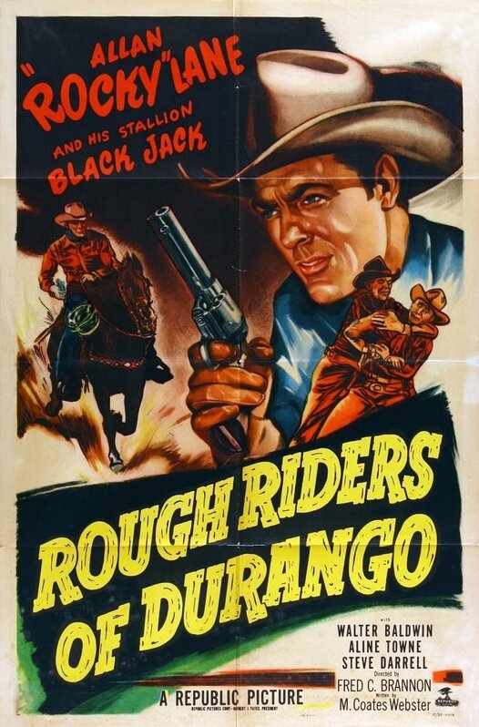Rough Riders of Durango (1951) постер