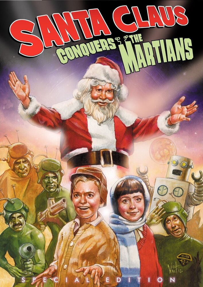 Санта Клаус завоевывает марсиан (1964) постер