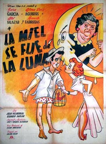La miel se fue de la luna (1952) постер