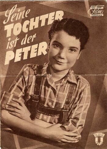 Его дочь... Петер (1955) постер
