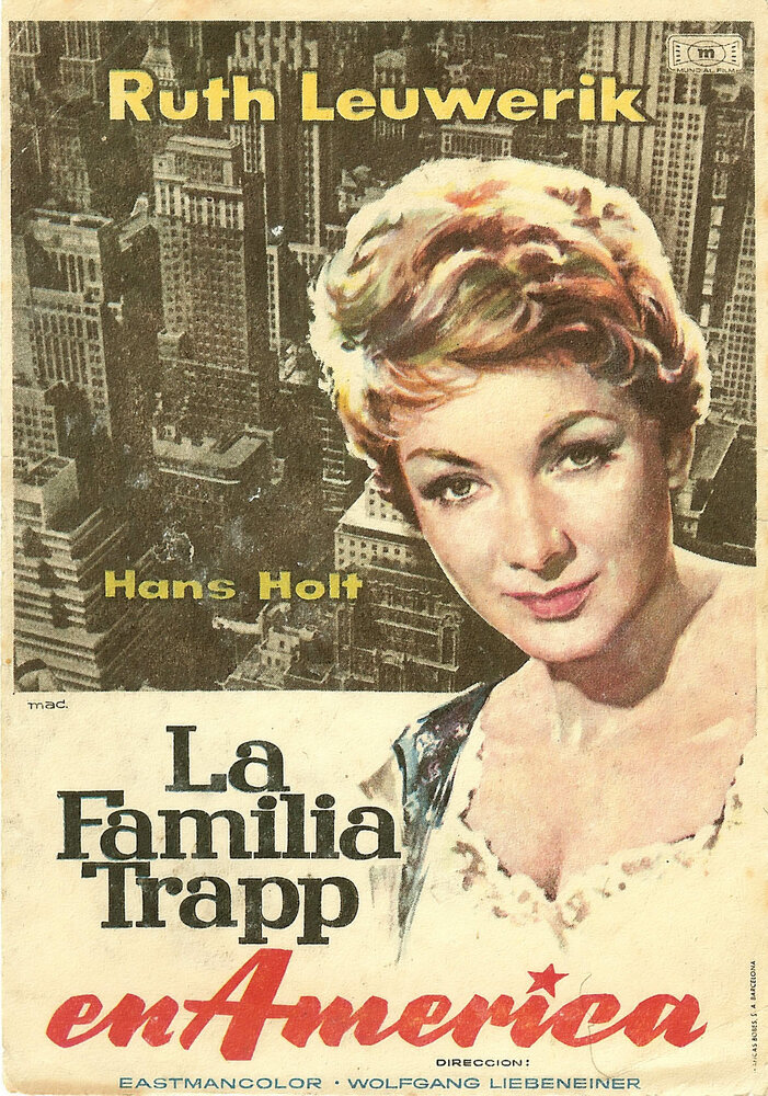 Die Trapp-Familie in Amerika (1958) постер