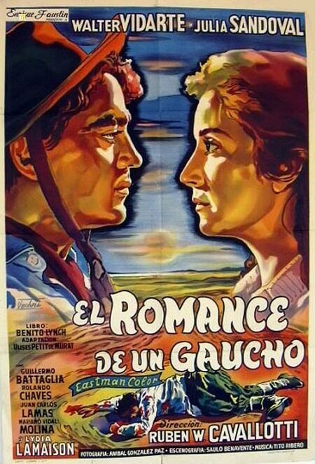 El romance de un gaucho (1961) постер