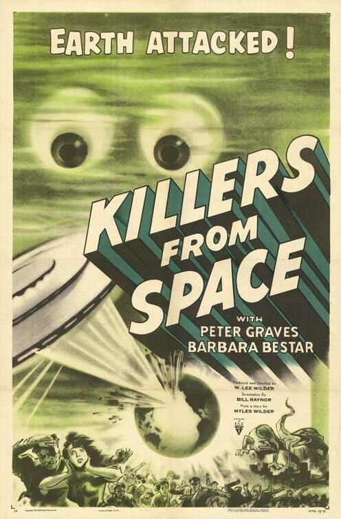 Убийцы из космоса (1954) постер