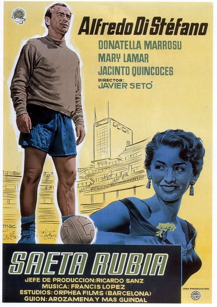 Белокурая стрела (1956) постер