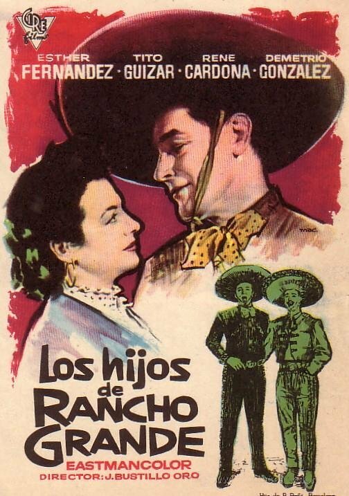 Los hijos de Rancho Grande (1956) постер