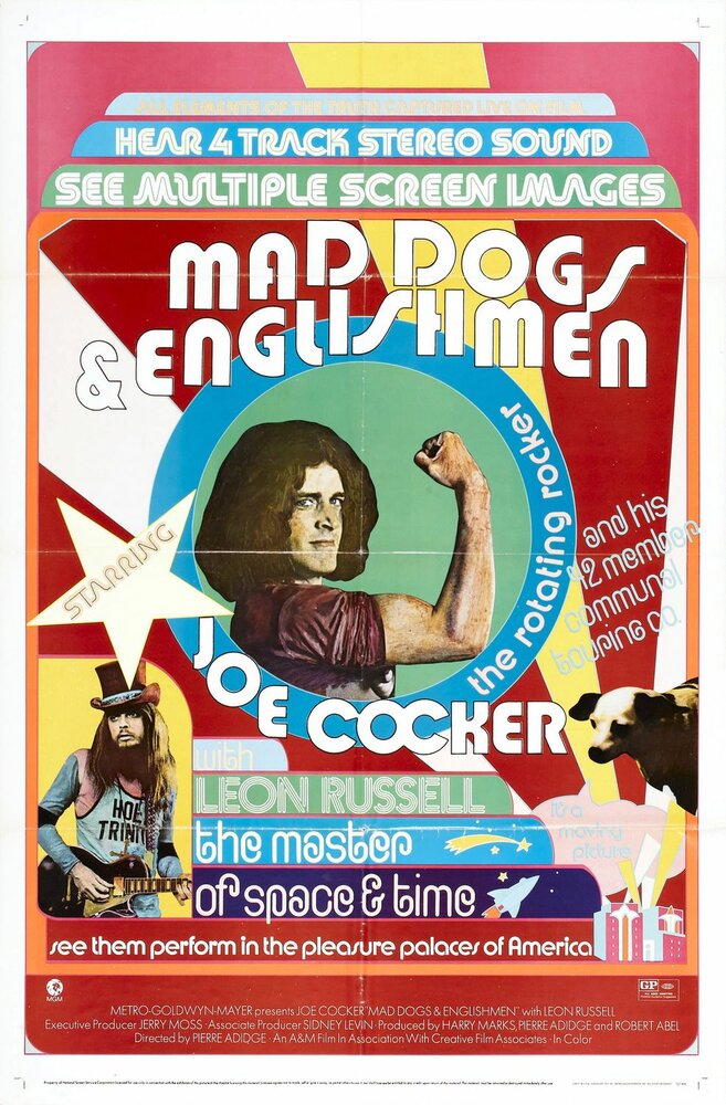 Mad Dogs & Englishmen (1971) постер