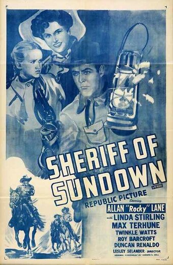 Sheriff of Sundown (1944) постер