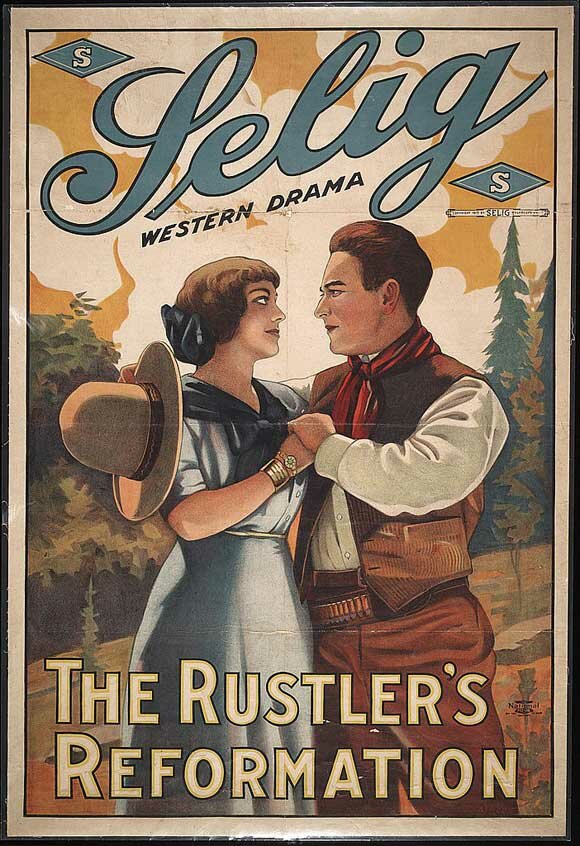 The Rustler's Reformation (1913) постер