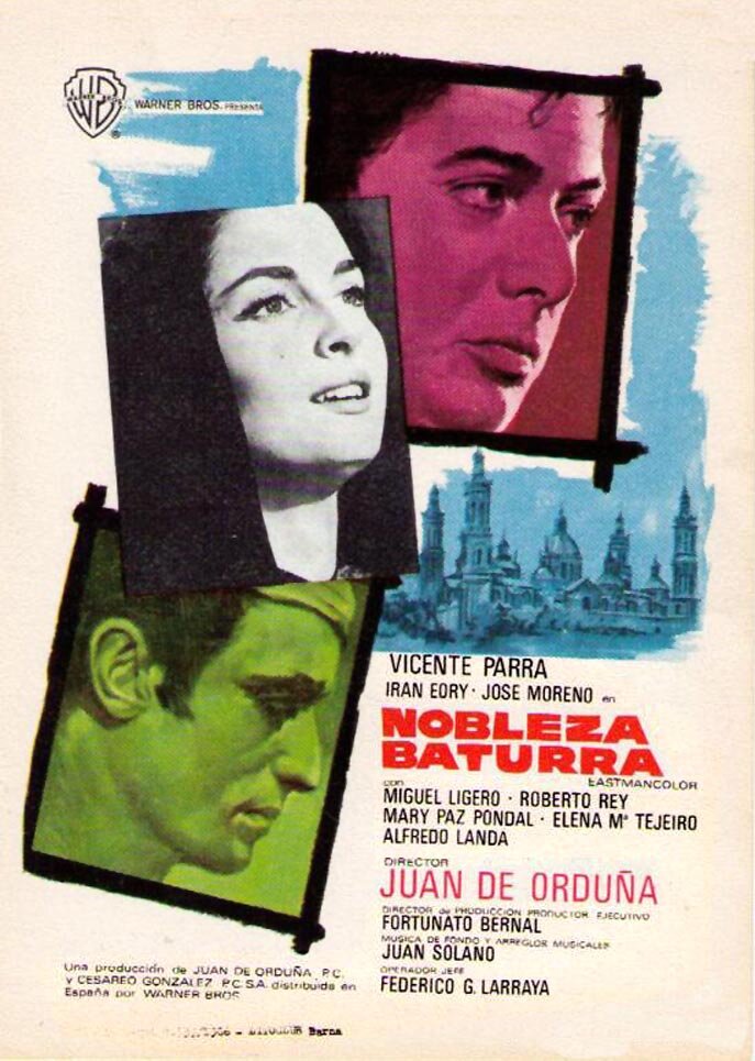 Nobleza baturra (1965) постер