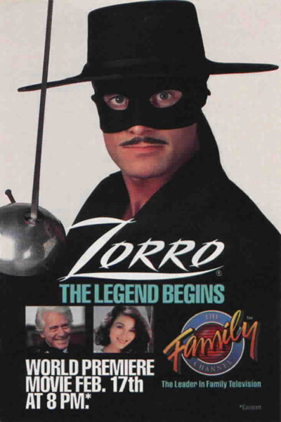 Зорро (1990) постер