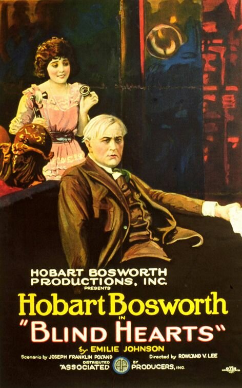 Слепые сердца (1921) постер