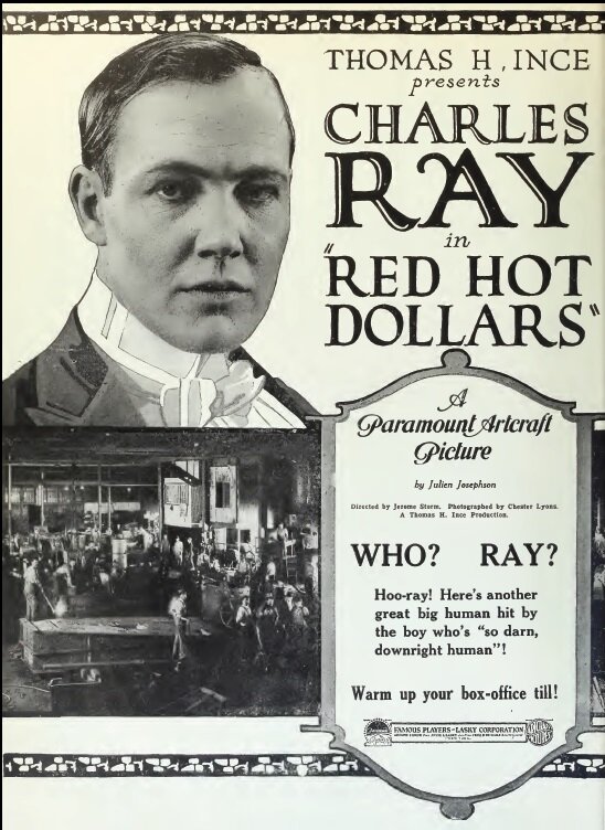 Раскалённые доллары (1919) постер