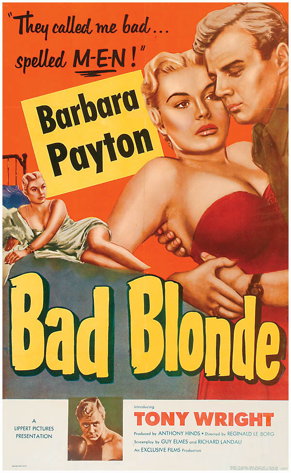 Опасная блондинка (1953) постер