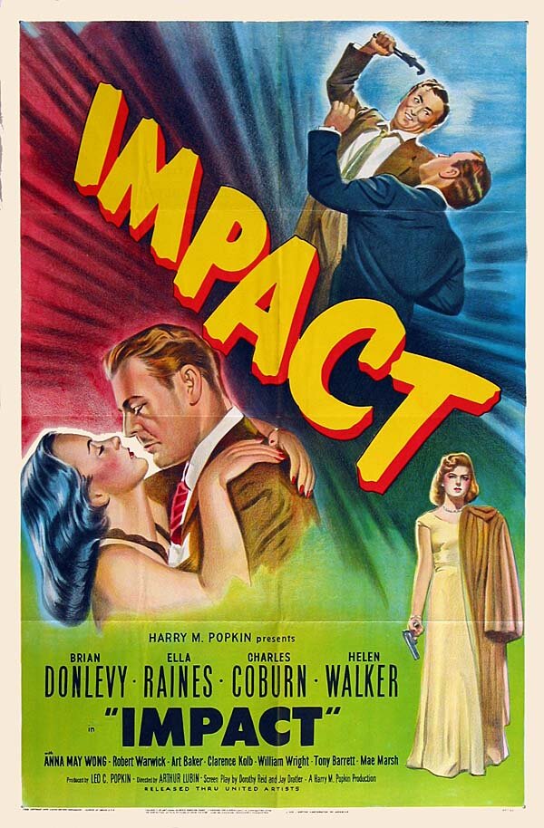 Удар (1949) постер