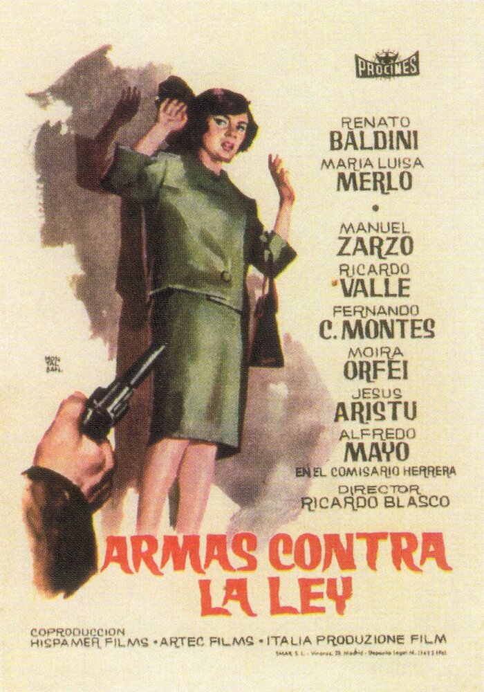 Armas contra la ley (1961) постер