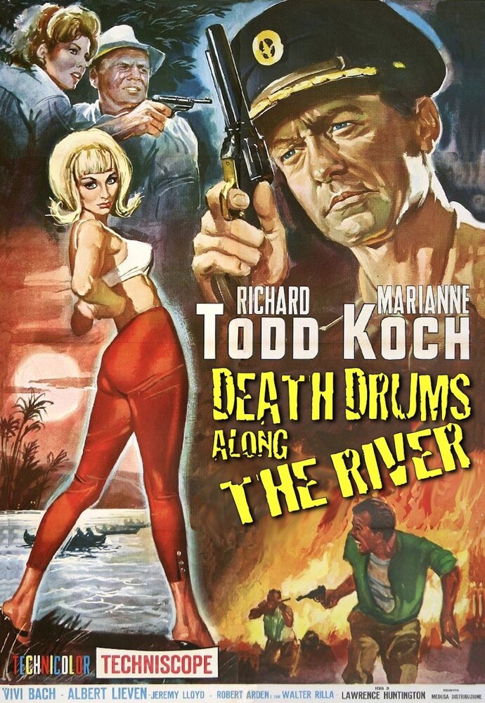 Смертельные барабаны вдоль реки (1963) постер