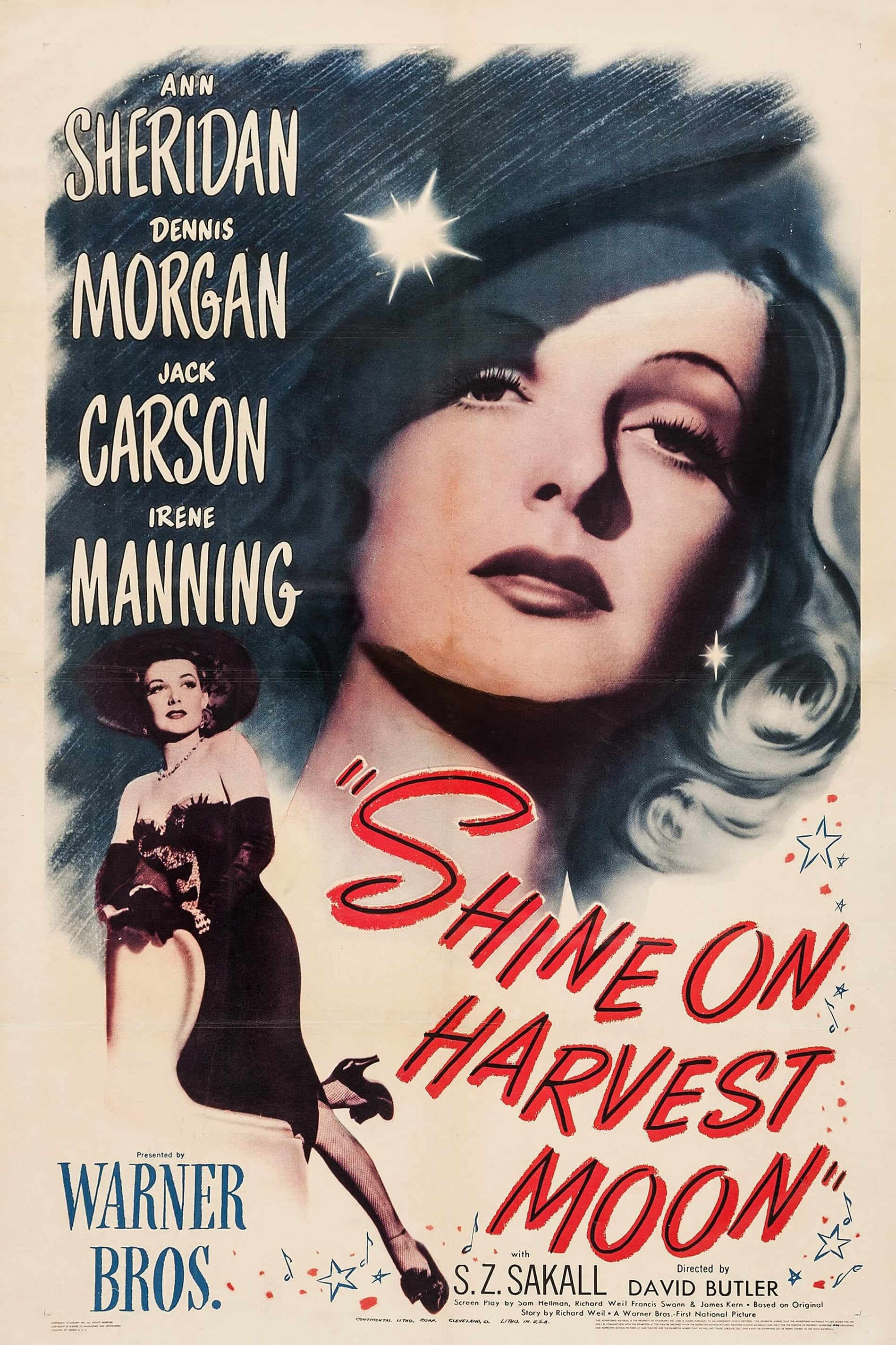 Shine on Harvest Moon (1944) постер