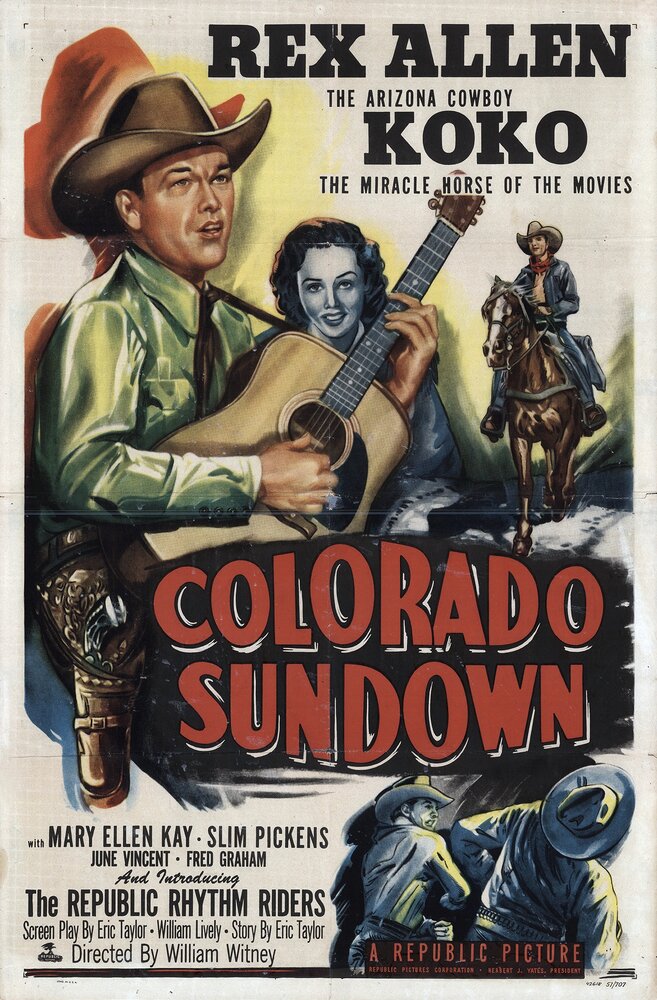Закат в Колорадо (1952) постер