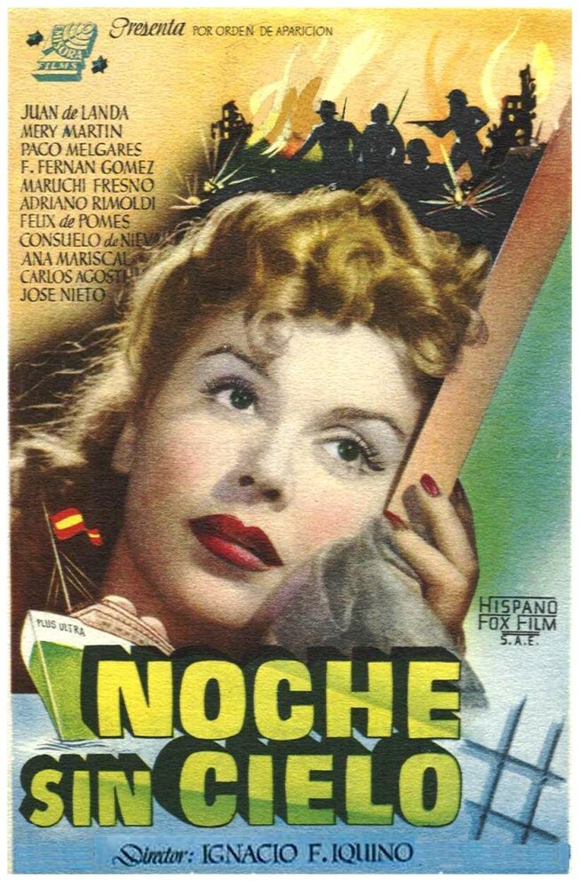 Noche sin cielo (1947) постер