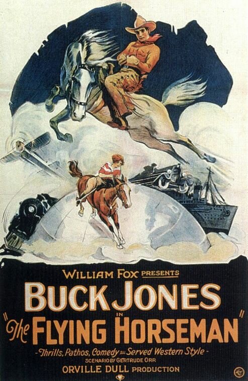 The Flying Horseman (1926) постер