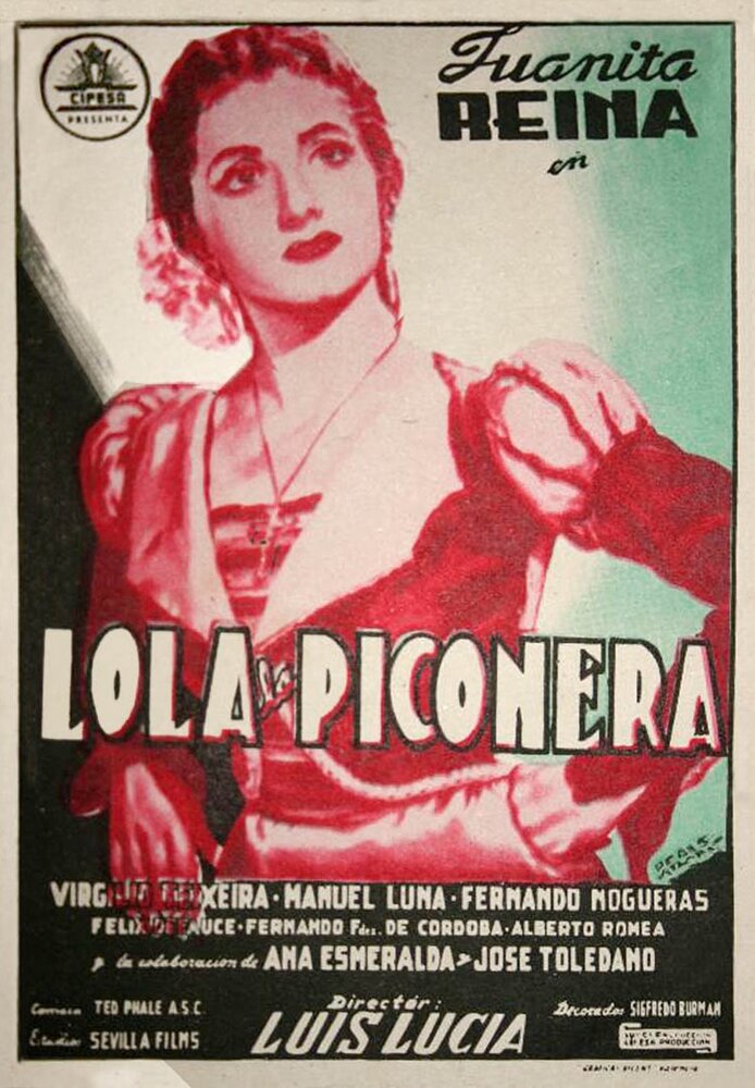 Lola, la piconera (1952) постер