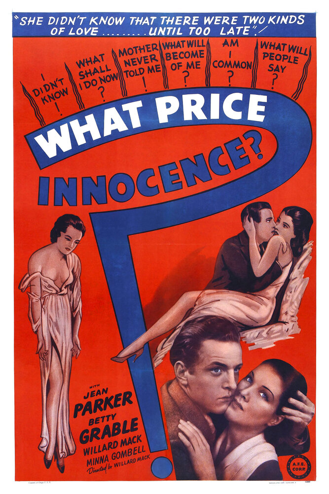 Какова цена невинности? (1933) постер