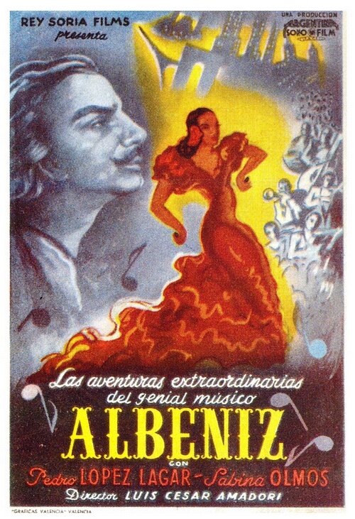 Albéniz (1947) постер