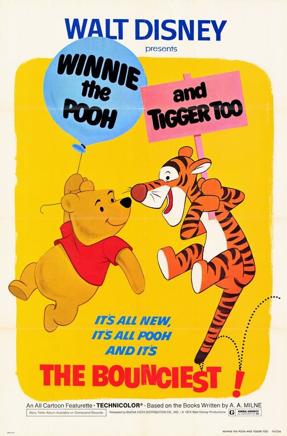 Винни Пух и Тигра тоже (1974) постер