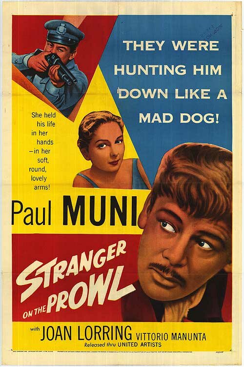 Незнакомец на прогулке (1952) постер