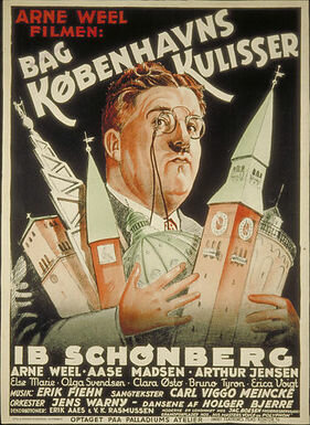 Bag Københavns kulisser (1935) постер