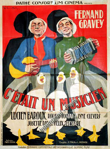 Он был музыкантом (1933) постер