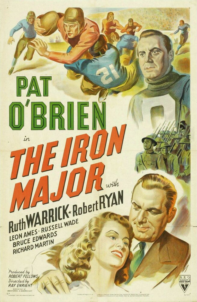 The Iron Major (1943) постер