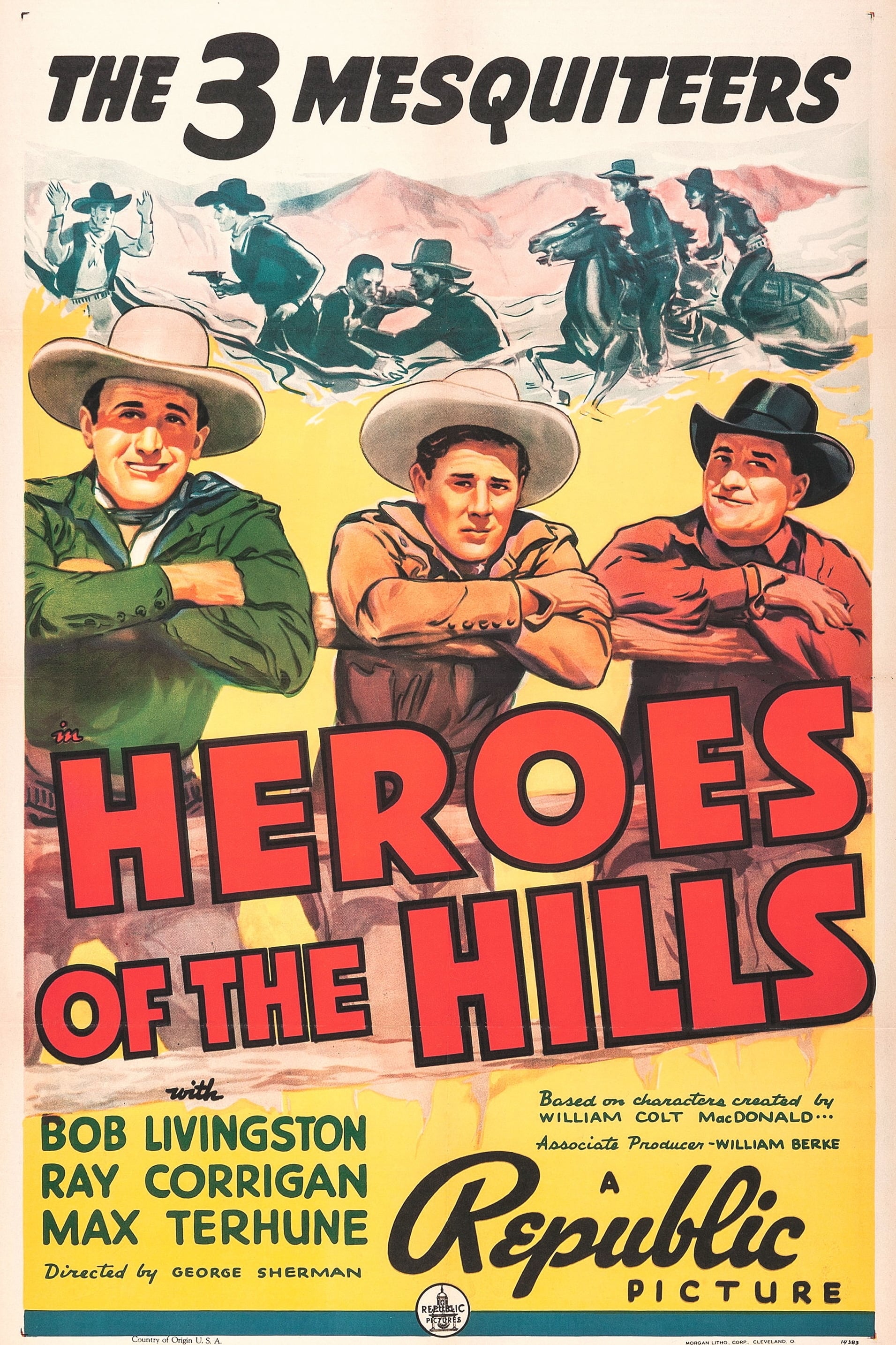 Heroes of the Hills (1938) постер