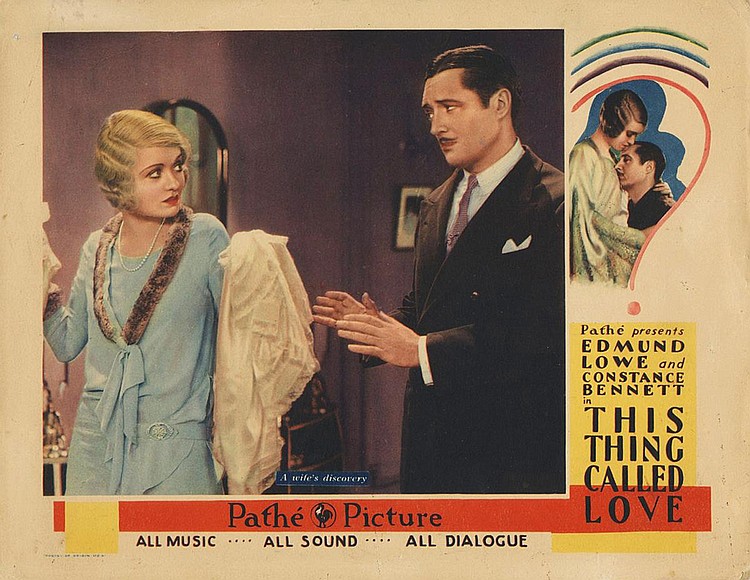 This Thing Called Love (1929) постер