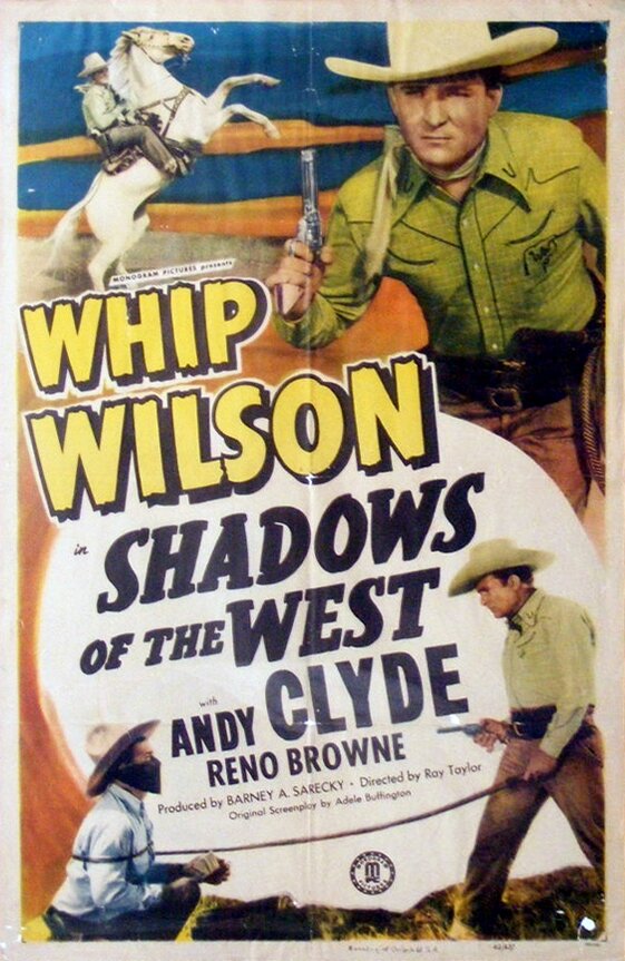 Shadows of the West (1949) постер