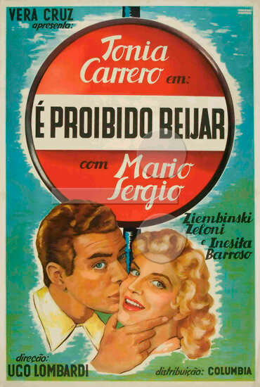 Запрещается целовать (1954) постер