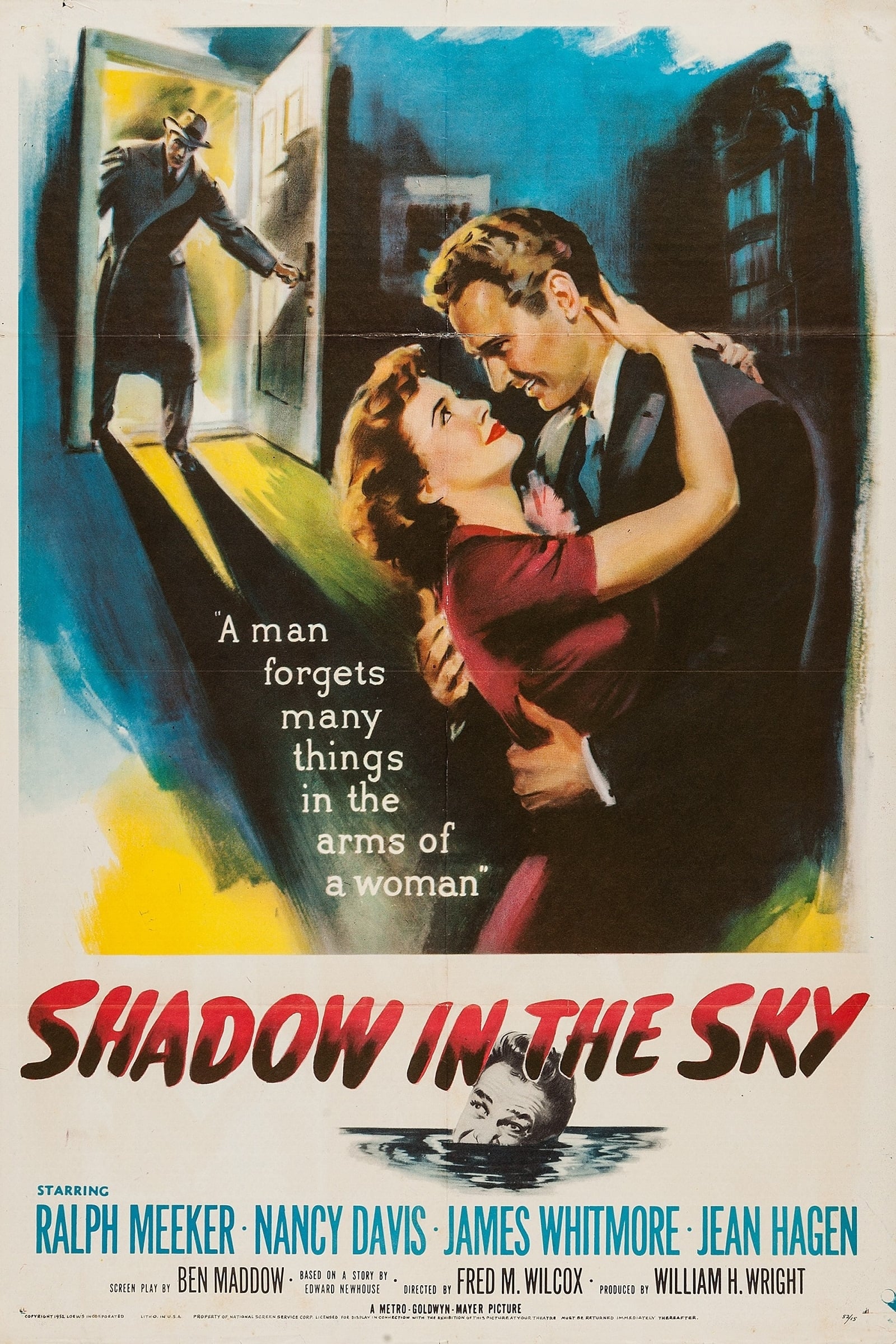 Тень в небесах (1952) постер