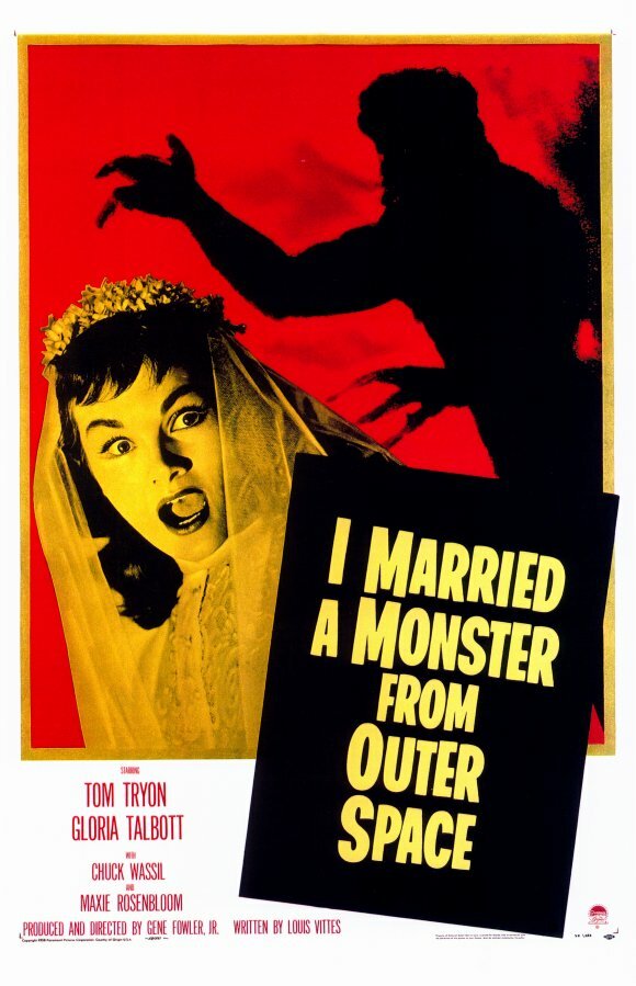 Я вышла замуж за монстра из космоса (1958) постер