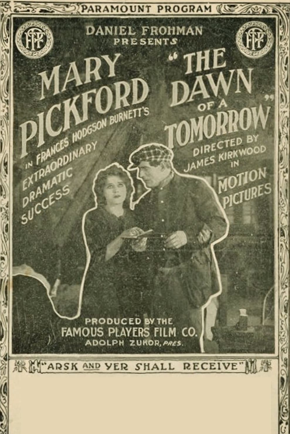Заря завтрашнего дня (1915) постер