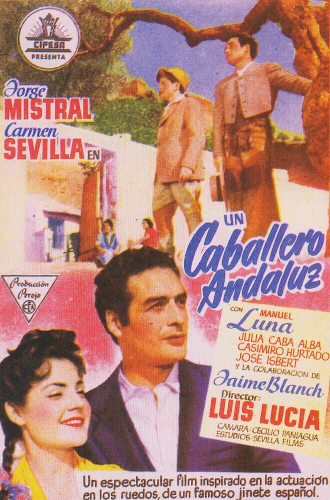 Un caballero andaluz (1954) постер
