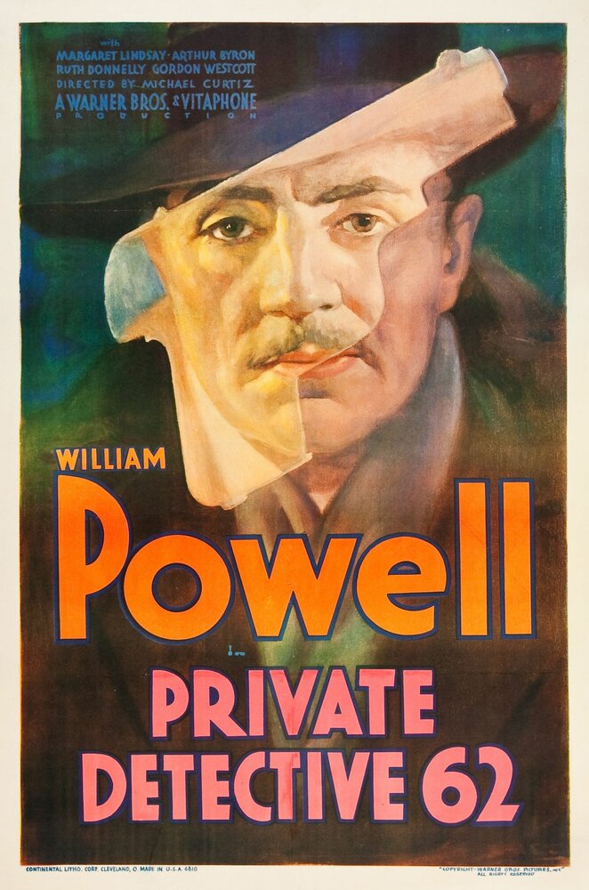Частный детектив № 62 (1933) постер
