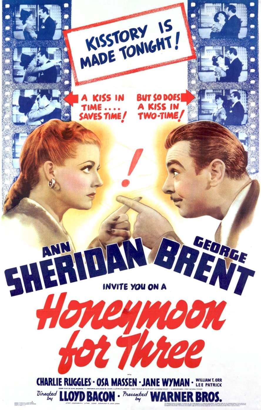 Медовый месяц на троих (1941) постер
