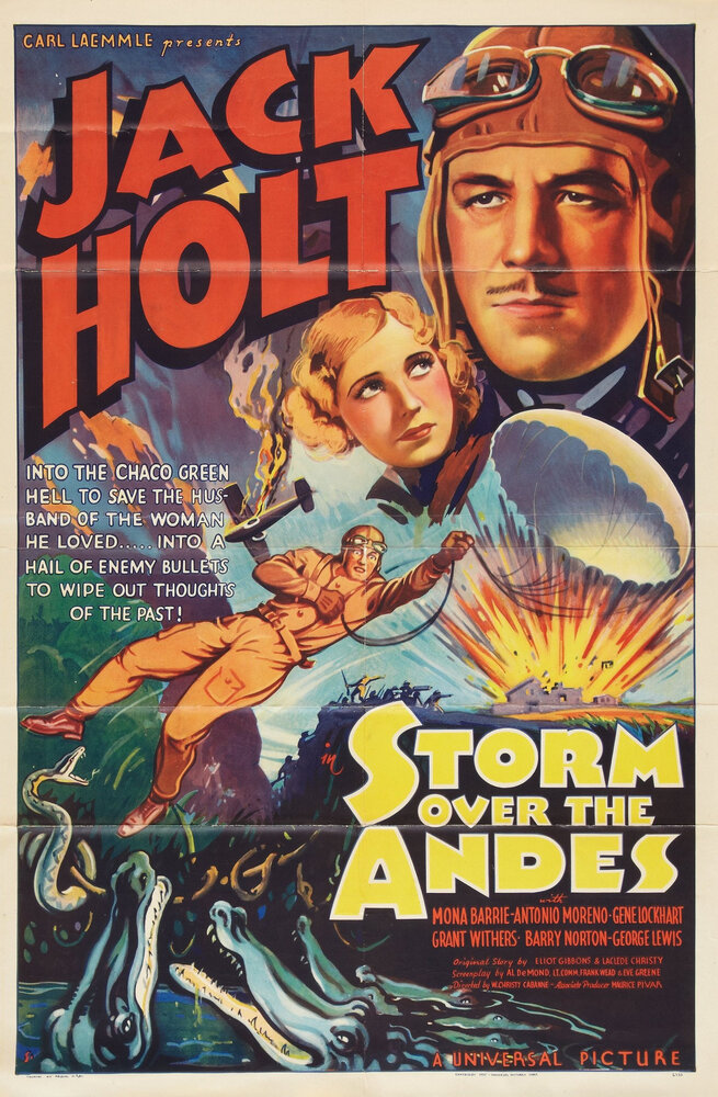 Буря над Андами (1935) постер
