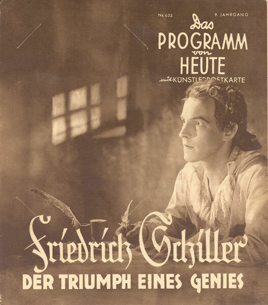 Фридрих Шиллер – Триумф гения (1940) постер