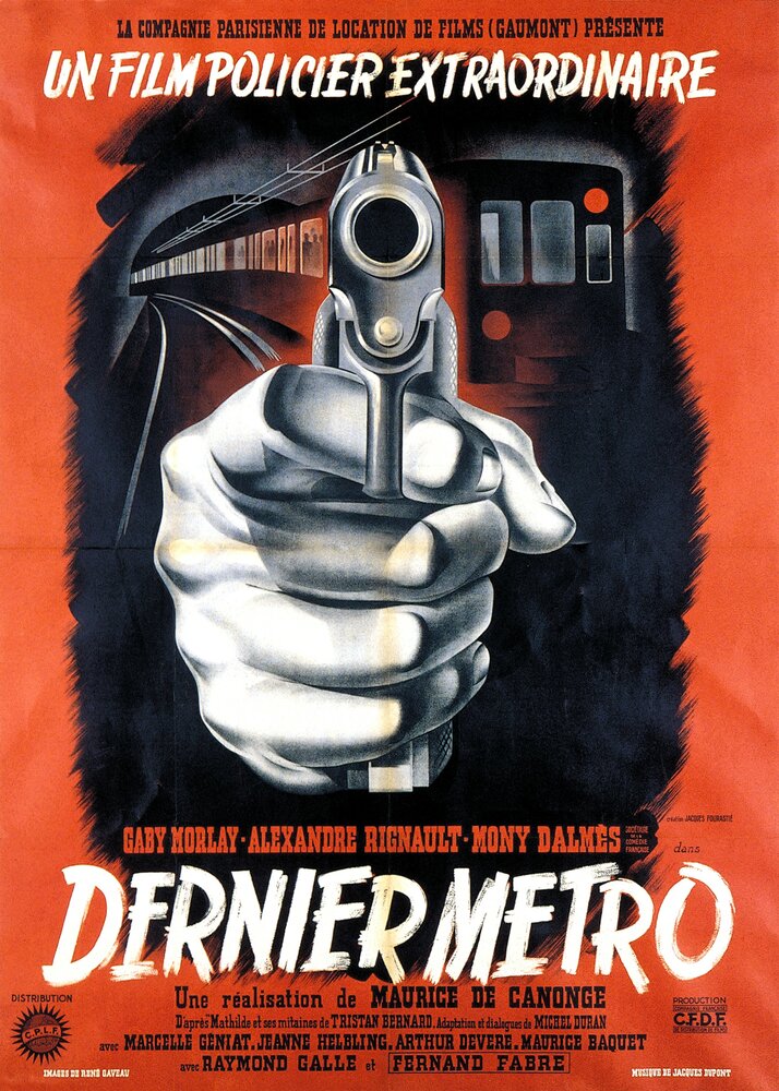 Dernier métro (1945) постер