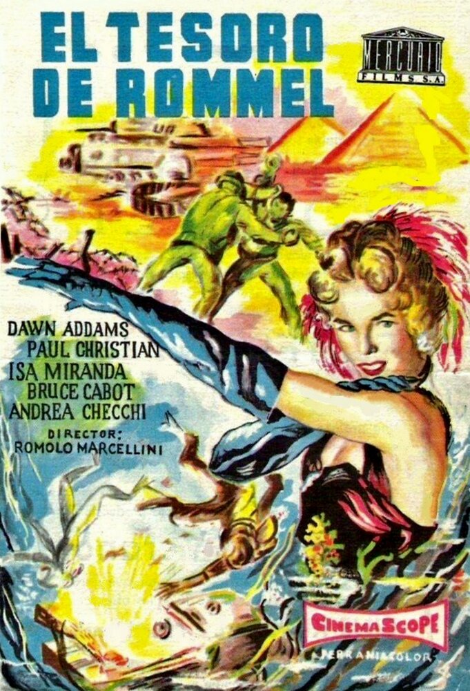 Сокровища Роммеля (1955) постер