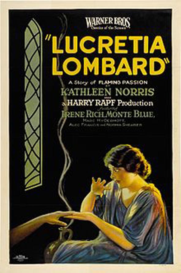Lucretia Lombard (1923) постер