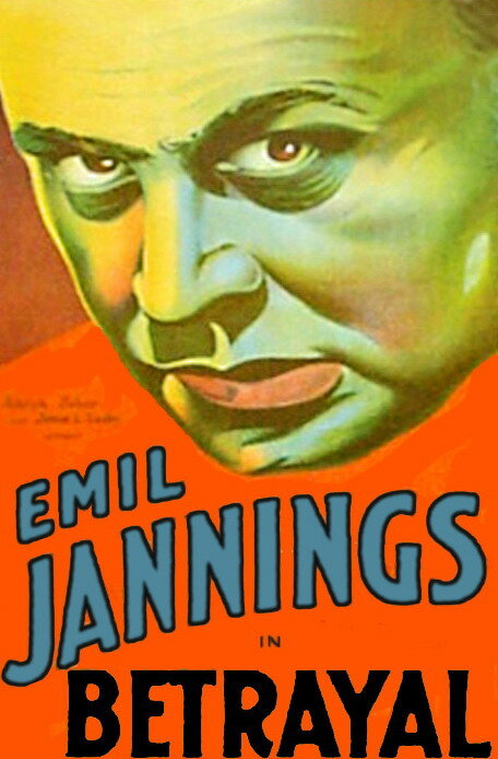 Предательство (1929) постер