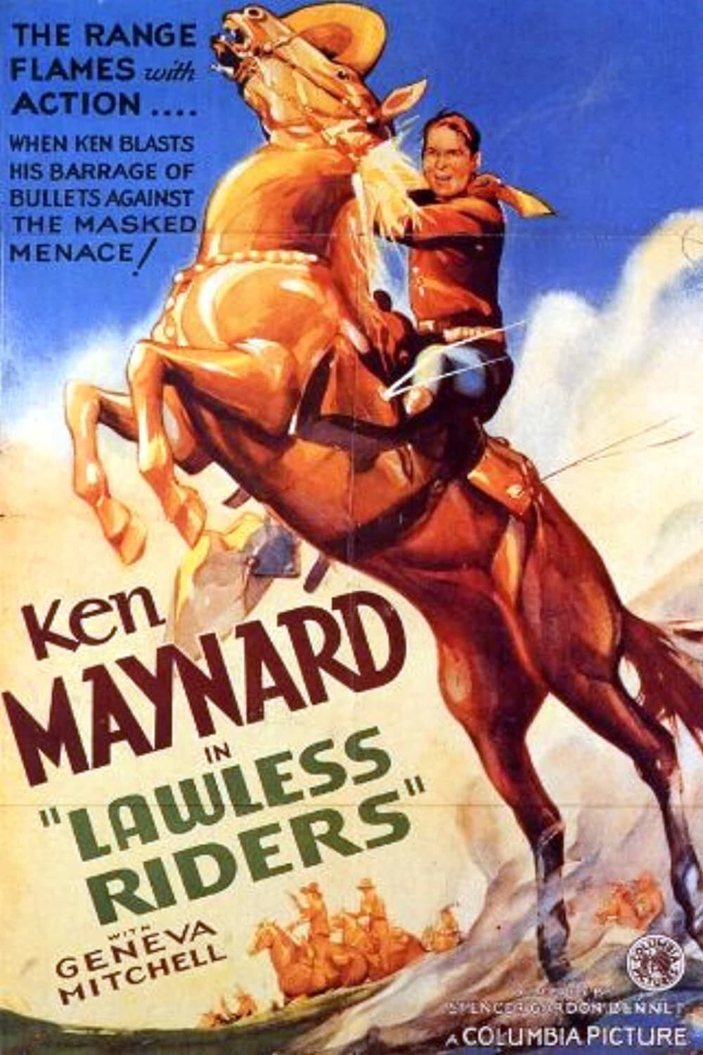 Lawless Riders (1935) постер