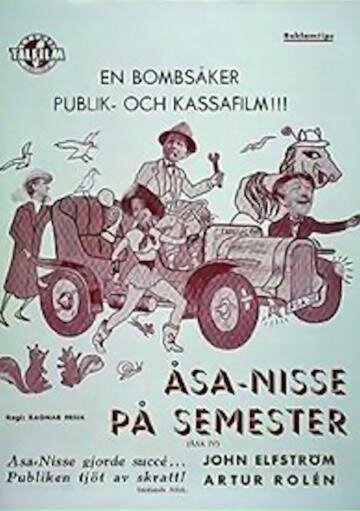 Åsa-Nisse på semester (1953) постер